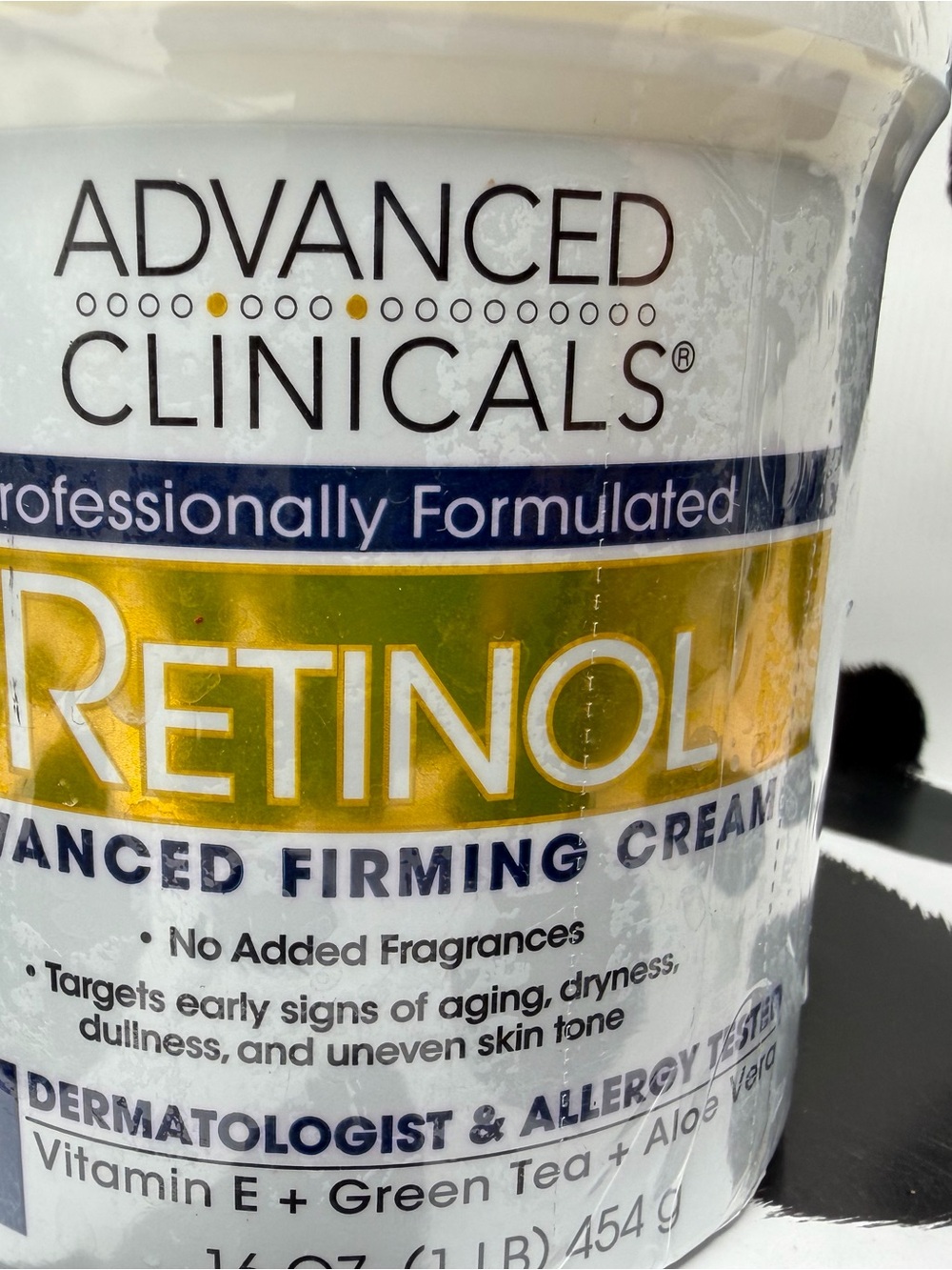 Advanced Clinicals Retinol Advanced Firming Cream - White/Gold